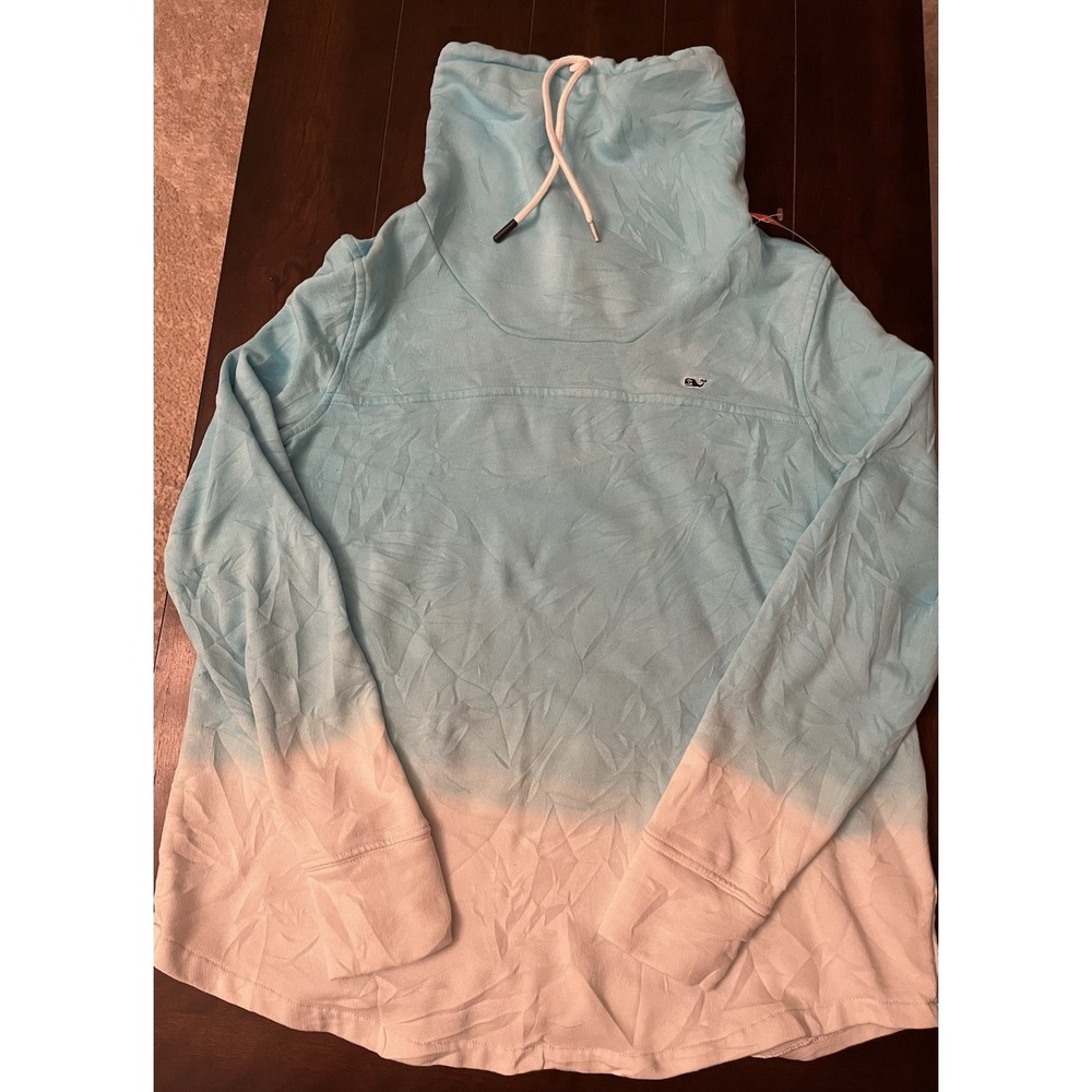 Vineyard Vines Sweatshirt Blue And White Medium